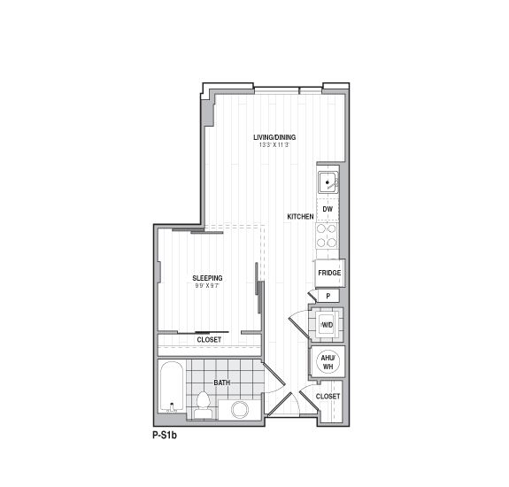 Floor Plan Image of Apartment Apt 101
